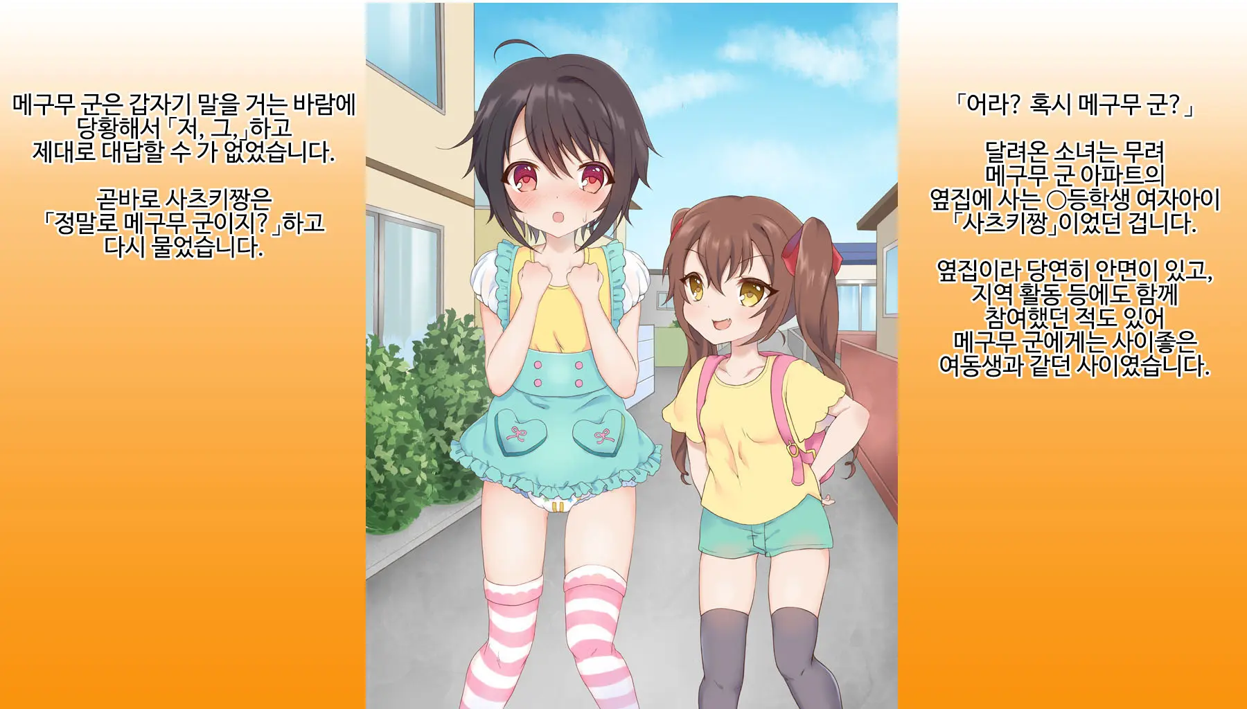 Omutsu Joji-Ka Manual ~Futsuu No Daigakusei Kara Youji Taikou Shita Megumu-Kun No Kiroku~ | 기저귀 여아화 매뉴얼 ~대학생에서 유아퇴행한 메구무군의 기록~